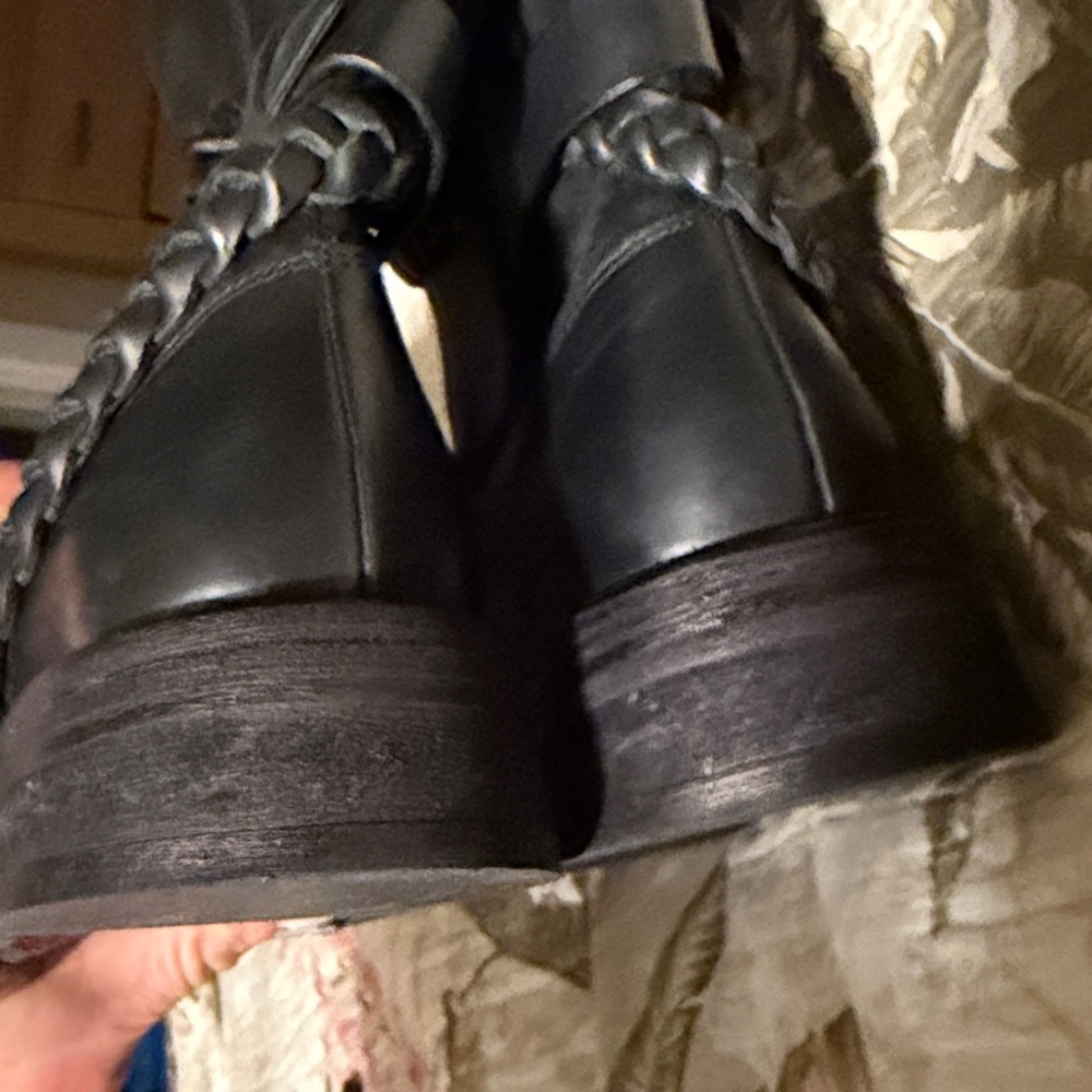 Free People Billie Buckle Boots Size 7. - Picture 6 of 11